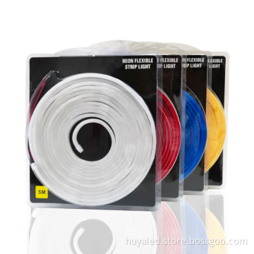 Slim Silicone IP67 Waterproof Flexible LED Strip - SMD2835 12V/24V 6mm/8mm LED Flex Neon